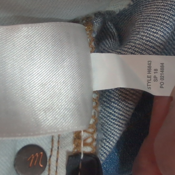 Madewell The Slim Boyjean Size 32 - Picture 13 of 14